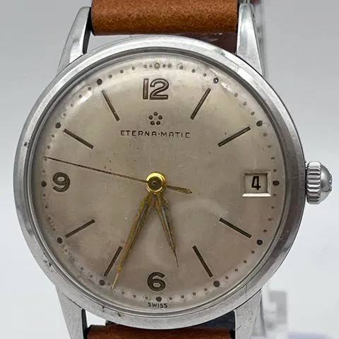 Eterna Eterna-Matic 35mm Stainless steel Beige 1