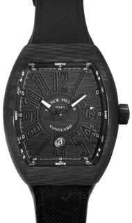 Franck Muller Vanguard V45 SCDT CARBONNR Carbon fiber Black