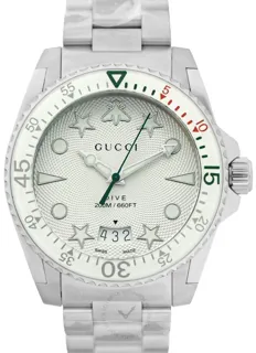 Gucci Dive YA136336 Stainless steel Silver