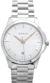 Gucci G-Timeless YA126442 Stainless steel Silver