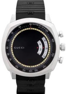 Gucci Grip YA157301 Stainless steel Black