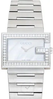 Gucci YA100510 Stainless steel White