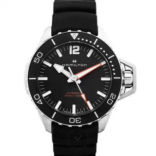 Hamilton Khaki Navy H77825330 Stainless steel Black