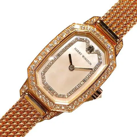 Harry Winston EMEQHM18RR007 27mm Rose gold White