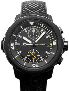 IWC Aquatimer IW379502 Stainless steel and Rubber Black