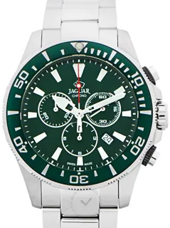 Jaguar Executive J861/4 43.5mm Stainless steel Green