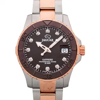 Jaguar Executive J871/2 34mm Stainless steel Brown