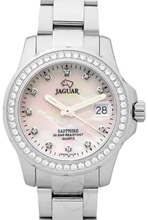 Jaguar Lady J892/1 34.5mm Stainless steel White