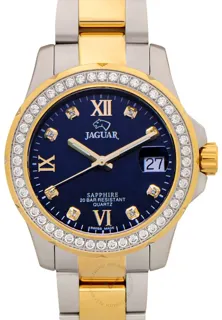 Jaguar Lady J893/2 34.5mm Stainless steel Blue