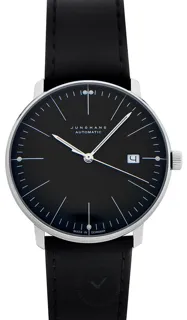 Junghans 027/4701.02 Stainless steel Black