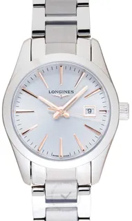 Longines Conquest Classic L2.286.4.72.6 Stainless steel Silver