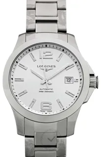 Longines Conquest L3.776.4.76.6 Stainless steel Silver