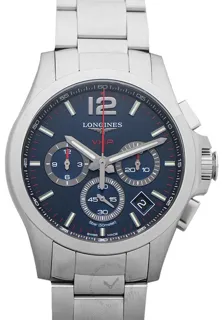 Longines Conquest V.H.P. L3.717.4.96.6 Stainless steel