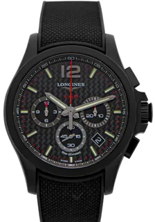 Longines Conquest V.H.P. L37172669 Stainless steel Black