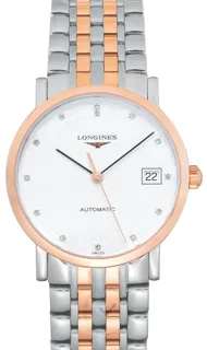 Longines Elegant L4.809.5.77.7 Stainless steel and Red gold