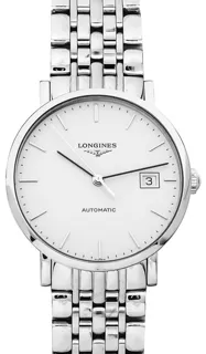 Longines L4.810.4.12.6 Stainless steel White