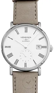 Longines Elegant L4.812.4.11.2 Stainless steel White