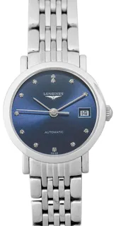 Longines Elegant L43094976 Stainless steel Blue