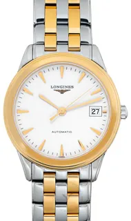 Longines Flagship L4.774.3.22.7 Stainless steel White