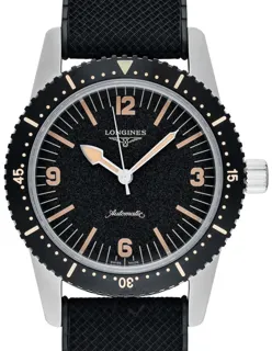 Longines Heritage L2.822.4.56.9 42mm Stainless steel Black