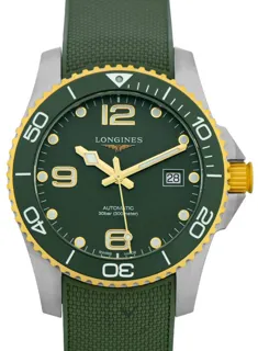 Longines HydroConquest L3.781.3.06.9 Stainless steel Green