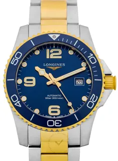 Longines HydroConquest L3.781.3.96.7 Stainless steel Blue