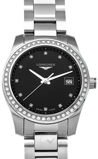 Longines HydroConquest L34000576 Stainless steel Black