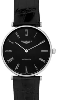 Longines La Grande Classique L49184512 Stainless steel Black