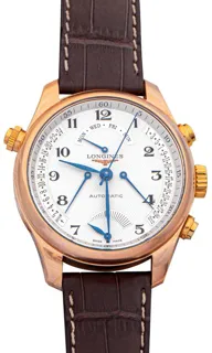 Longines L2.714.8.78.3 Rose gold Beige