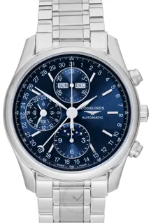 Longines Master Collection L26734926 Stainless steel Blue