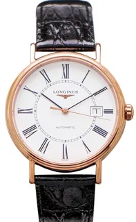 Longines Présence L4.922.1.11.2 40mm Stainless steel White