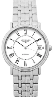 Longines Présence L48214116 Stainless steel White