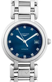 Longines PrimaLuna L8.113.4.98.6 Stainless steel Blue