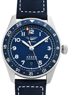 Longines Spirit L3.812.4.93.2 Stainless steel Blue