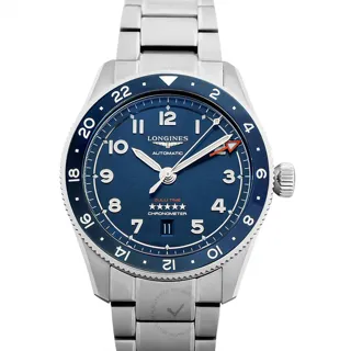 Longines Spirit L3.812.4.93.6 Stainless steel Blue