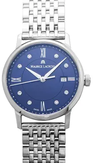 Maurice Lacroix Eliros EL1094-SS002-450-1 Stainless steel Blue