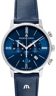 Maurice Lacroix Eliros EL1098-SS001-410-1 Stainless steel Blue