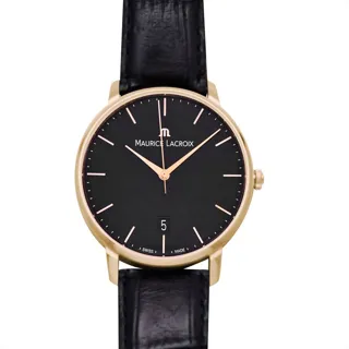 Maurice Lacroix Les Classiques LC6007-PG101-330 Rose gold Black