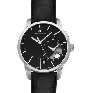 Maurice Lacroix Pontos PT6118-SS001-331 Stainless steel Black