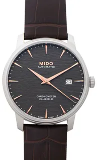 Mido Baroncelli III M027.408.16.061.00 Stainless steel Gray