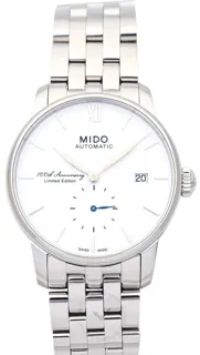 Mido Baroncelli III M8608.4.26.1 Stainless steel White