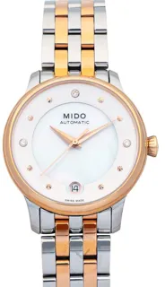 Mido Baroncelli M039.207.22.106.00 Stainless steel White