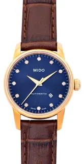 Mido Baroncelli M7600.3.65.8 Stainless steel Blue