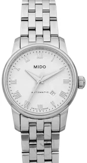 Mido Baroncelli M7600.4.26.1 Stainless steel White