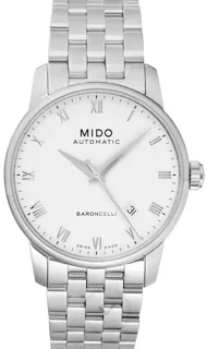 Mido Baroncelli M8600.4.26.1 Stainless steel White Hong Kong Dealer EveryWatch