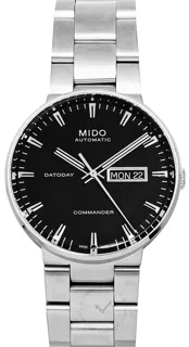 Mido Commander M014.430.11.051.80 Stainless steel Black