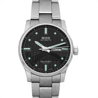 Mido Multifort M005.430.11.061.81 Stainless steel Gray