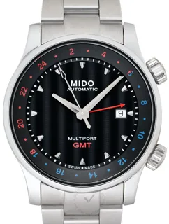 Mido Multifort M005.929.11.051.00 Stainless steel Black