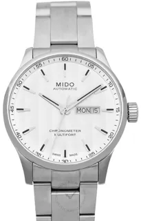 Mido Multifort M038.431.11.031.00 Stainless steel White