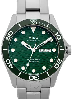 Mido Ocean Star M042.430.11.091.00 Stainless steel Green